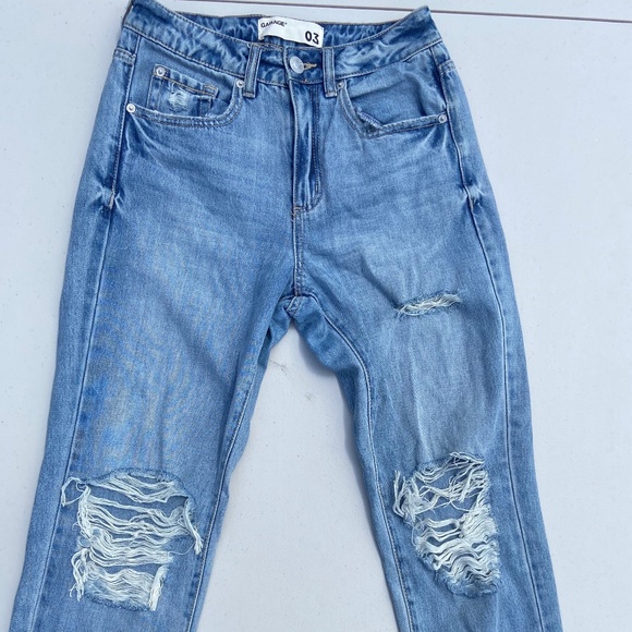Garage Distressed Skinny Jeans - Picture 1 of 6